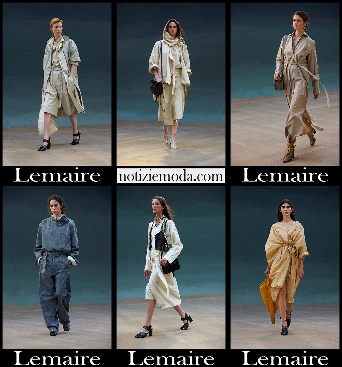 Collezione Lemaire primavera estate 2022 moda donna