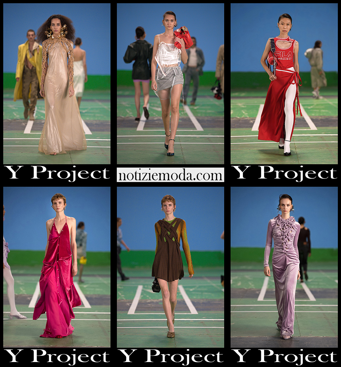 Collezione Y Project primavera estate 2022 moda donna