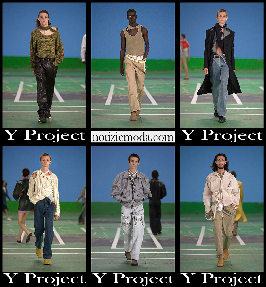 Collezione Y Project primavera estate 2022 moda uomo