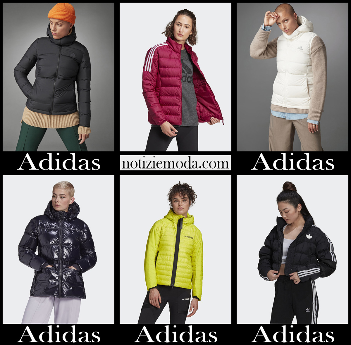 Giacche Adidas 2022 abbigliamento donna nuovi arrivi