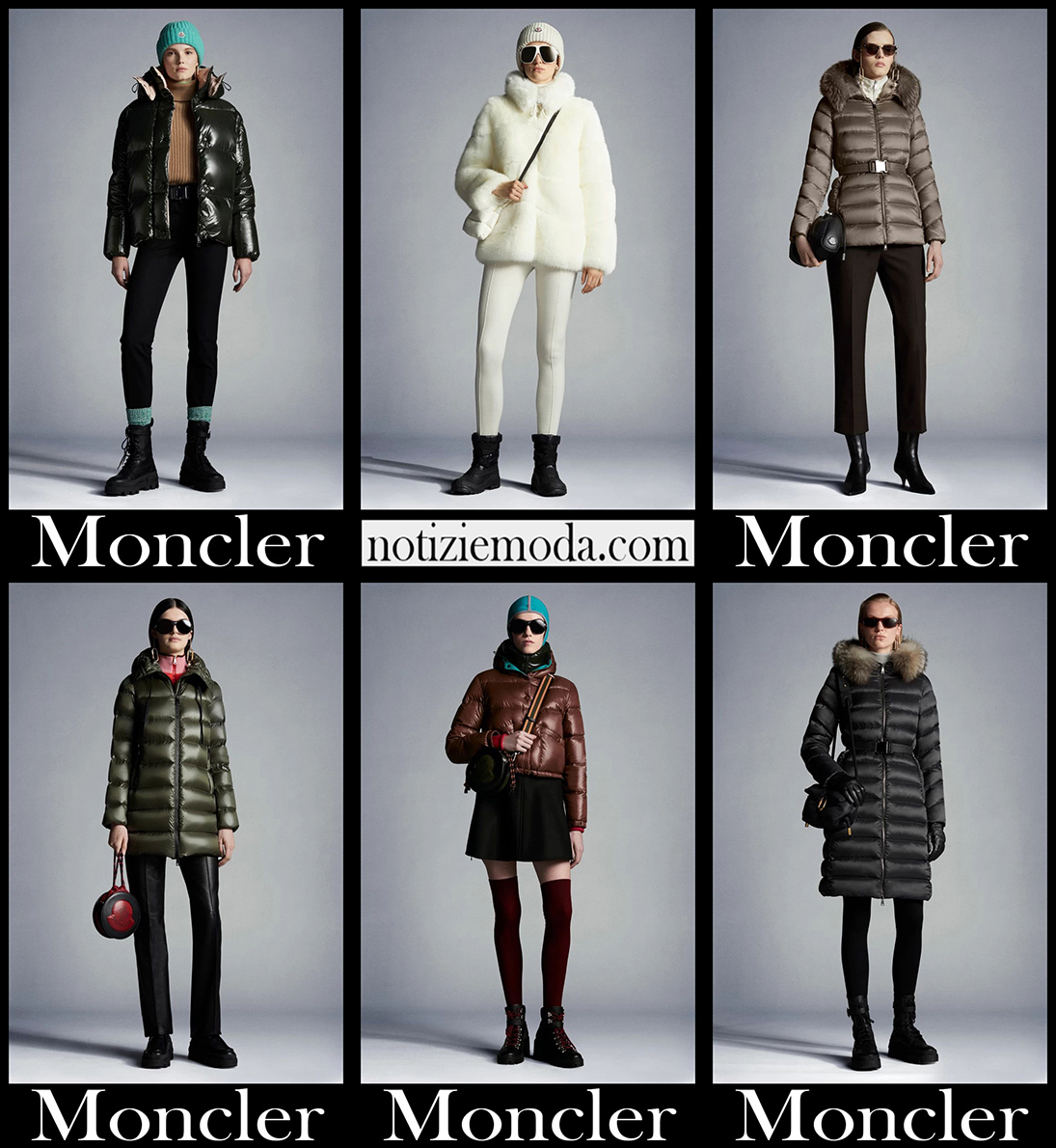 Piumini Moncler 2022 abbigliamento donna nuovi arrivi