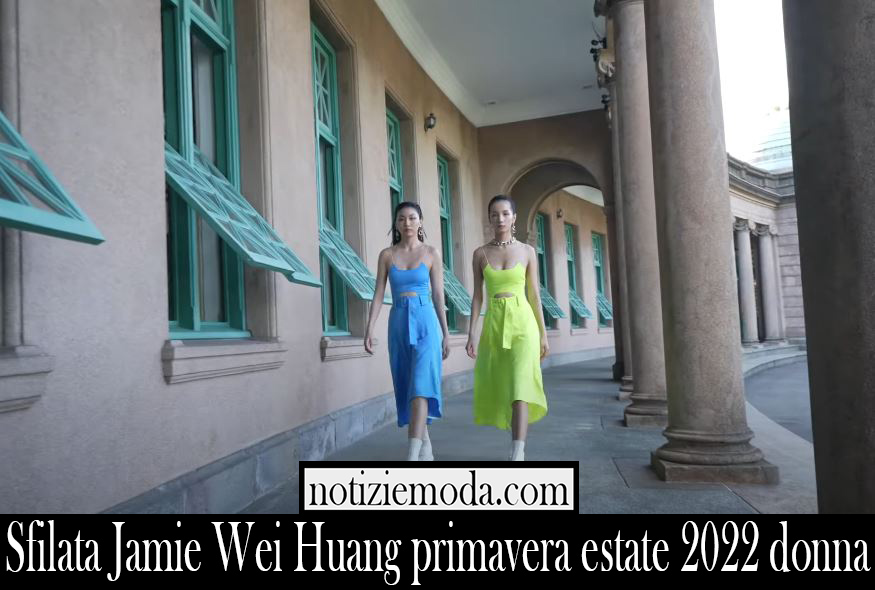 Sfilata Jamie Wei Huang primavera estate 2022 donna