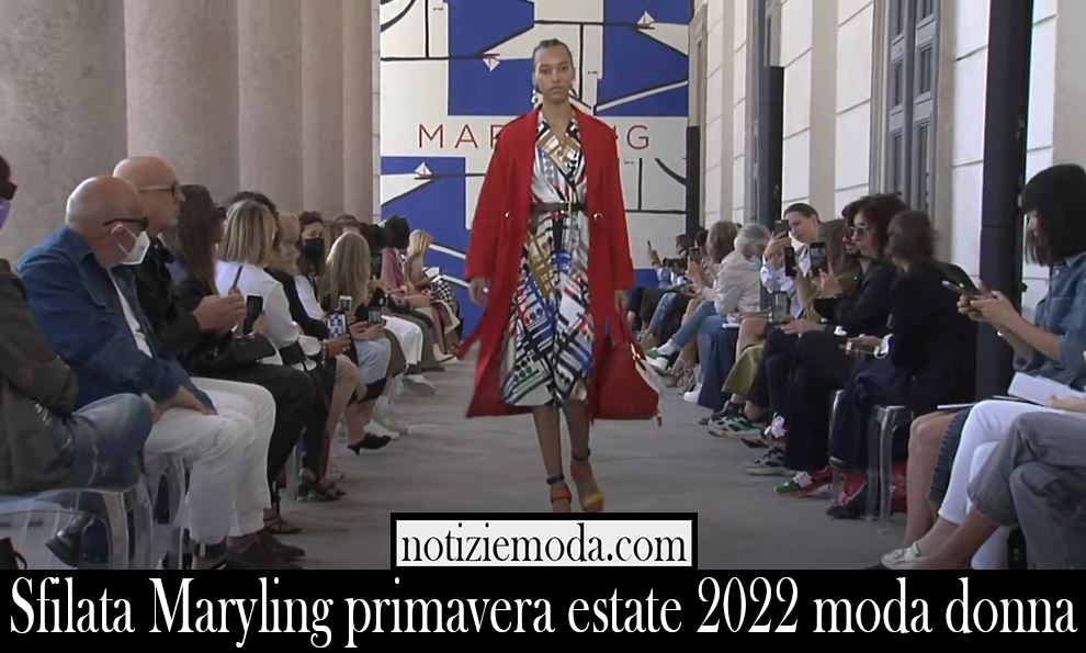 Sfilata Maryling primavera estate 2022 moda donna