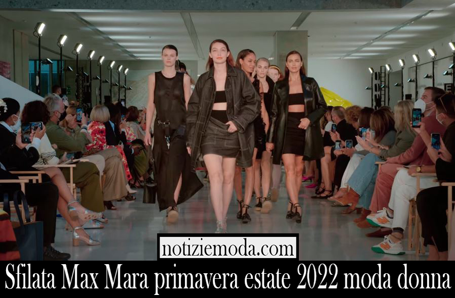 Sfilata Max Mara primavera estate 2022 moda donna