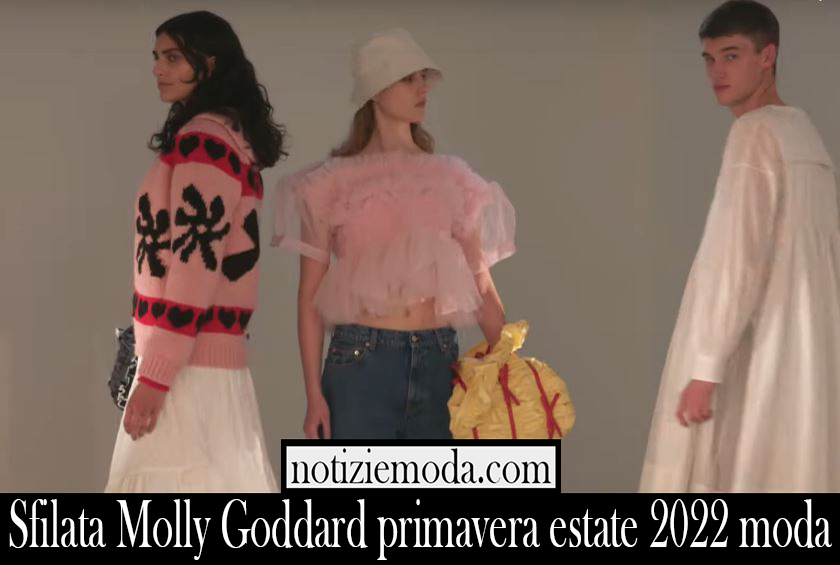 Sfilata Molly Goddard primavera estate 2022 moda