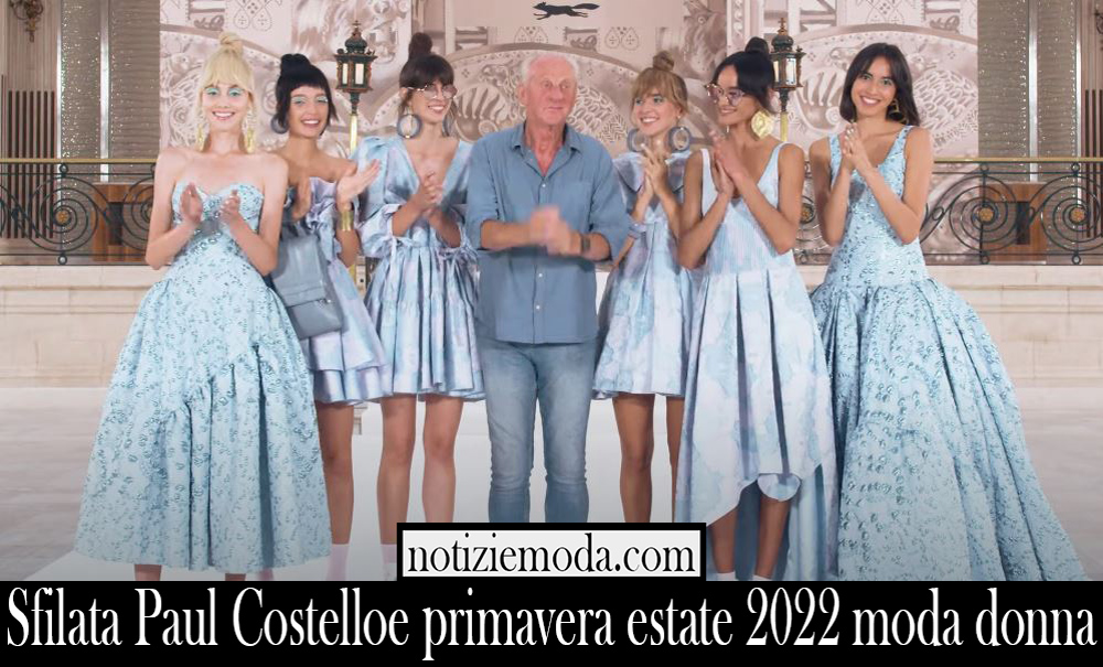 Sfilata Paul Costelloe primavera estate 2022 moda donna