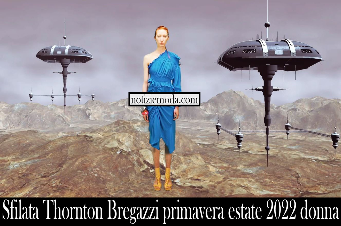 Sfilata Thornton Bregazzi primavera estate 2022 donna