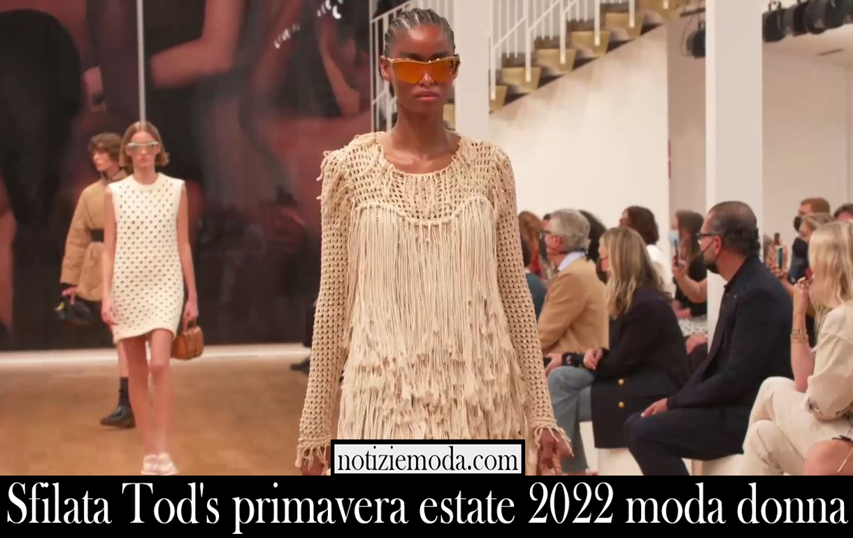 Sfilata Tods primavera estate 2022 moda donna