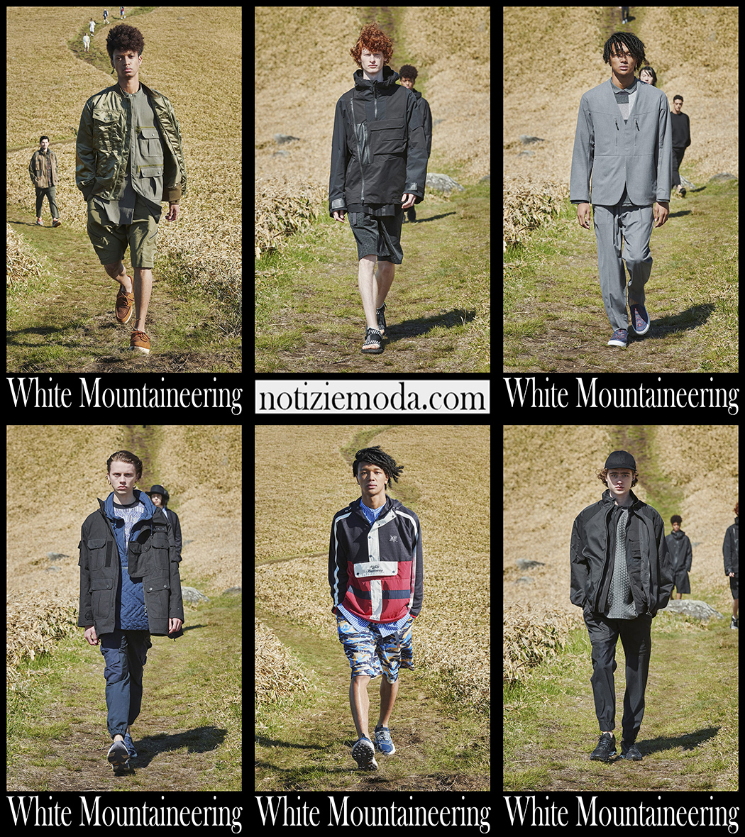 White Mountaineering primavera estate 2022 uomo