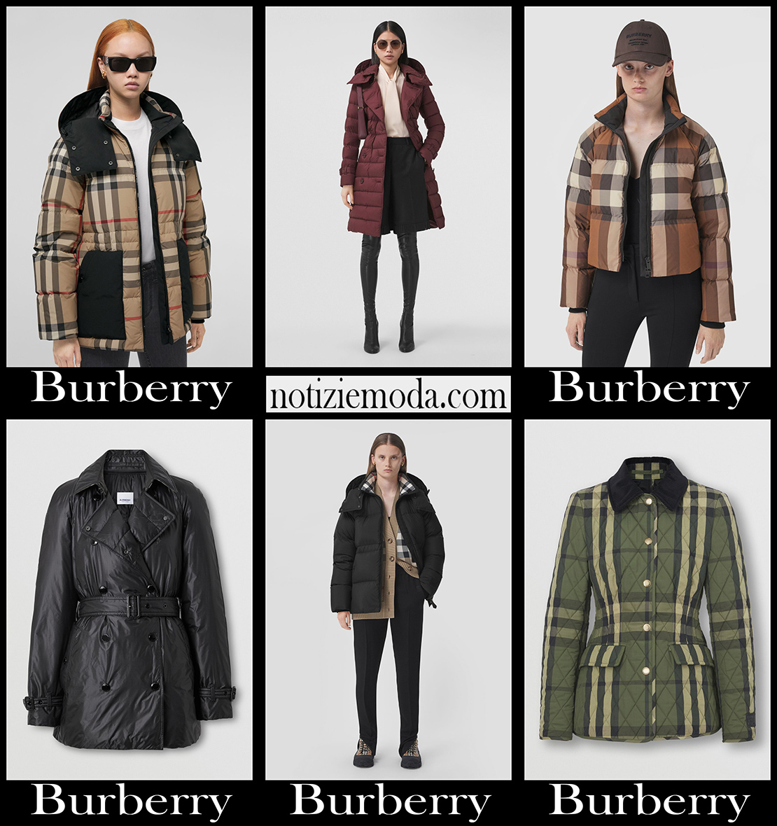 Giacche Burberry 2022 abbigliamento donna nuovi arrivi