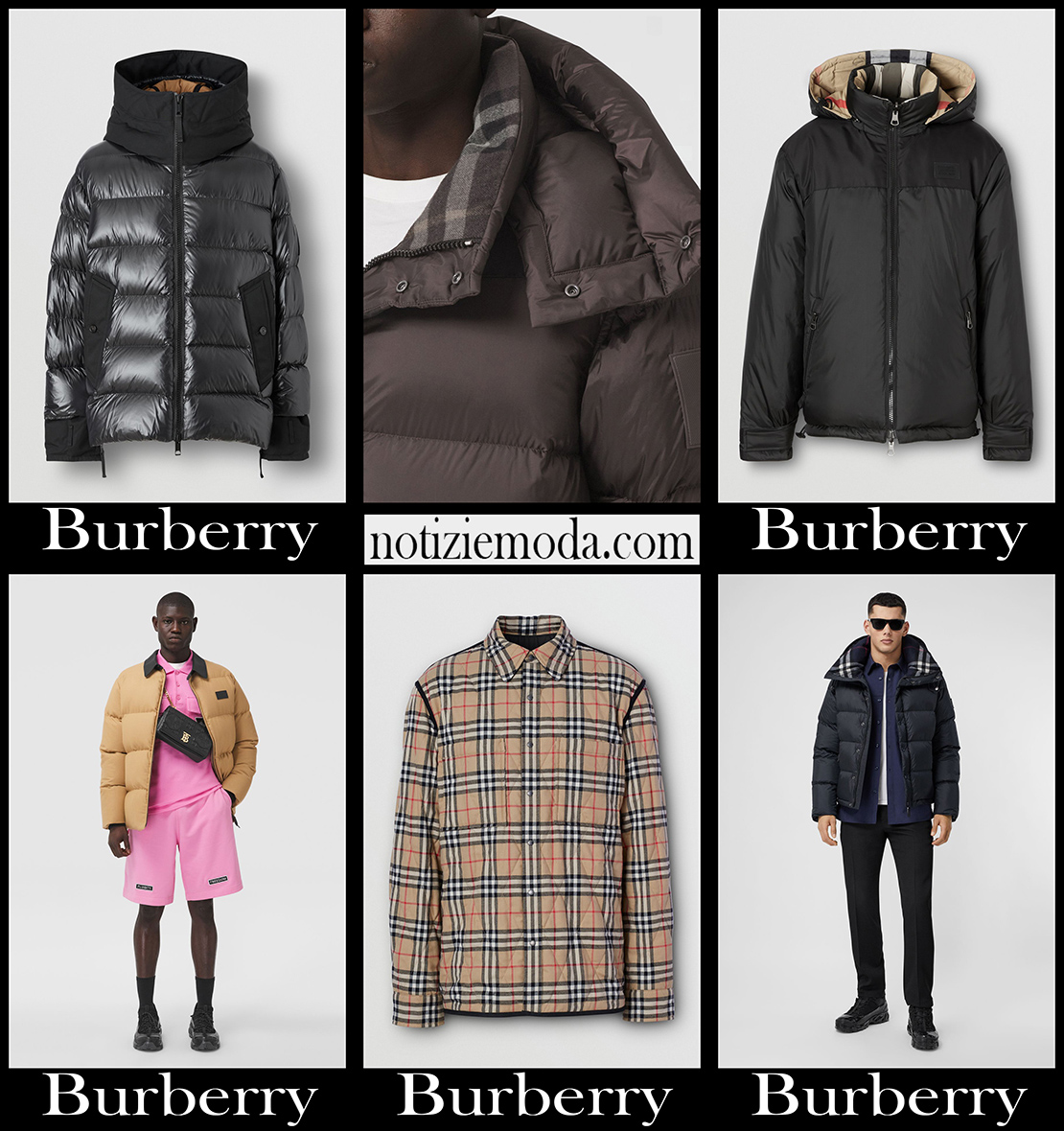 Giacche Burberry 2022 abbigliamento uomo nuovi arrivi