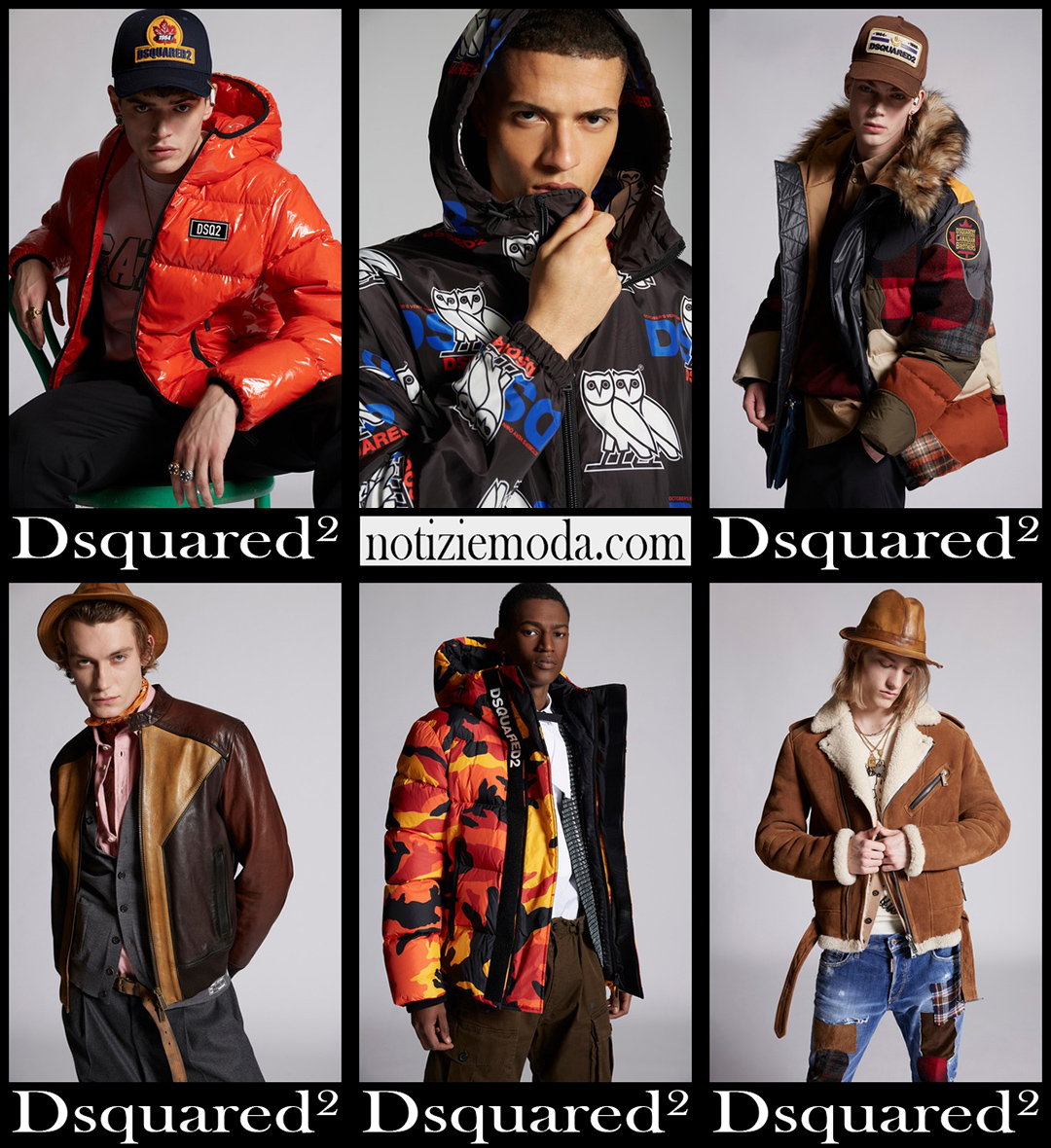 Giacche Dsquared2 2022 abbigliamento uomo nuovi arrivi