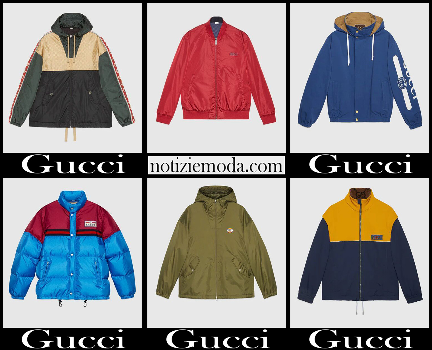 Giacche Gucci 2022 abbigliamento uomo nuovi arrivi