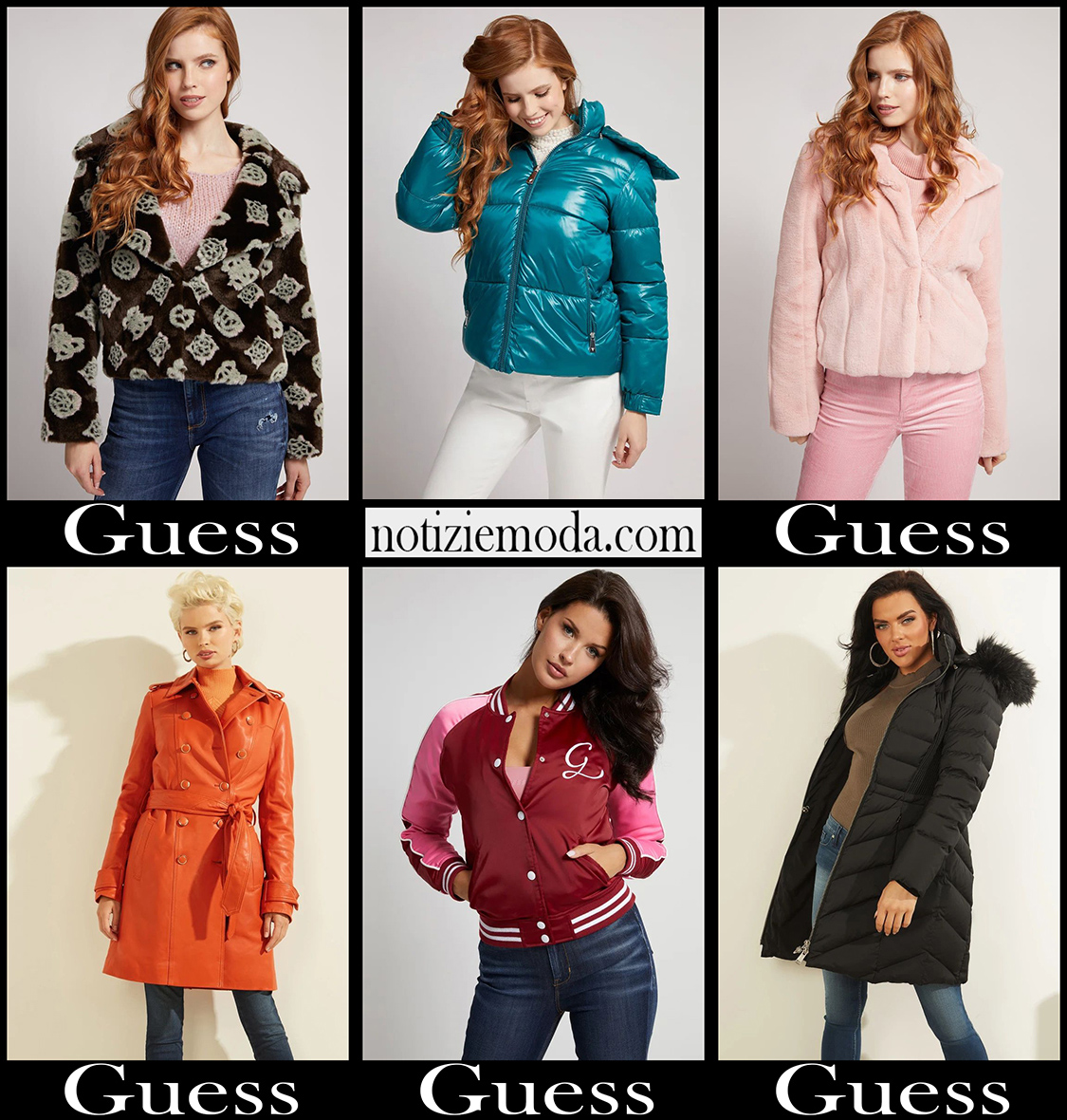 Giacche Guess 2022 abbigliamento donna nuovi arrivi