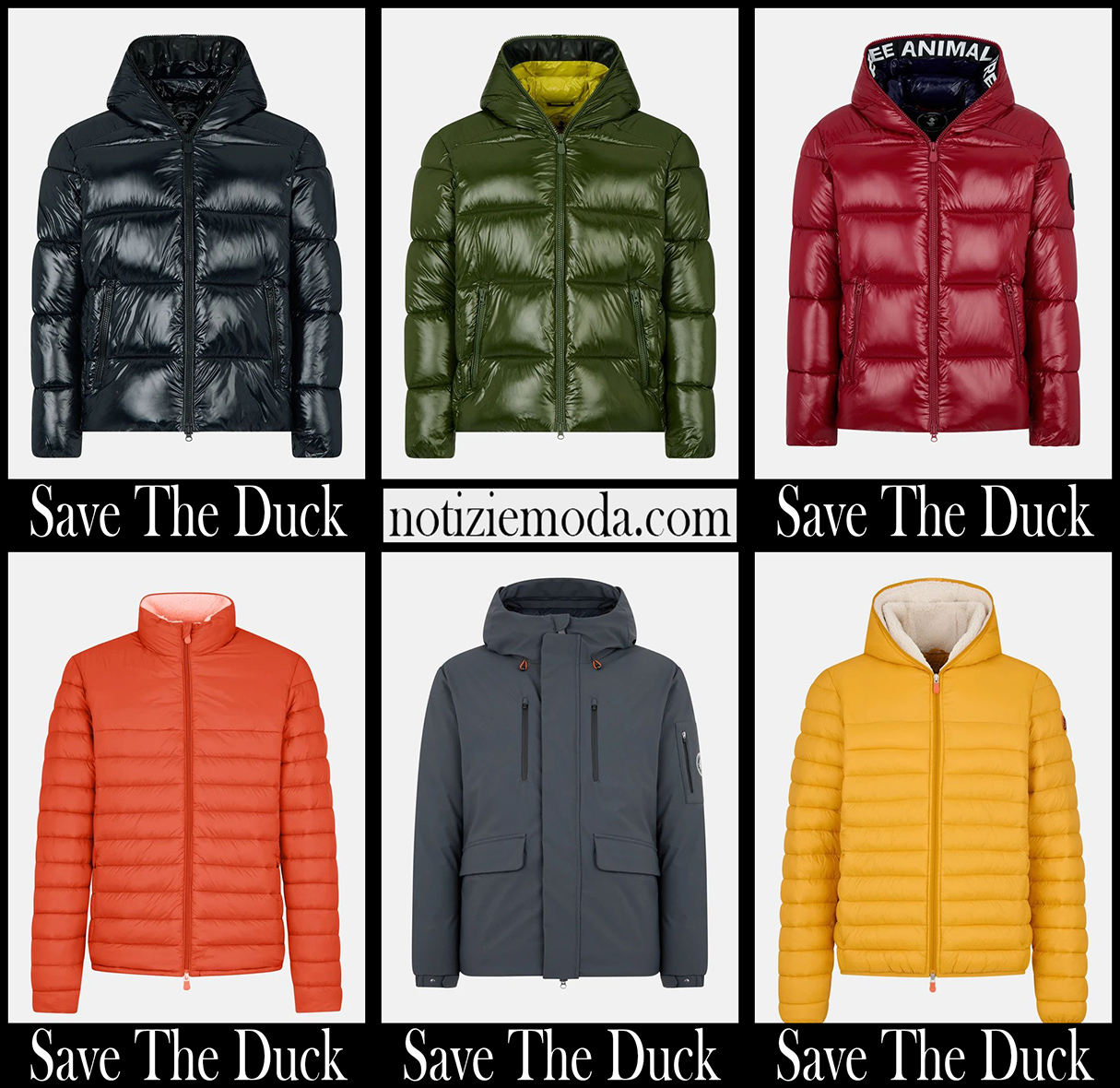 Giacche Save The Duck 2022 abbigliamento uomo