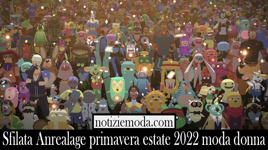 Sfilata Anrealage primavera estate 2022 moda donna