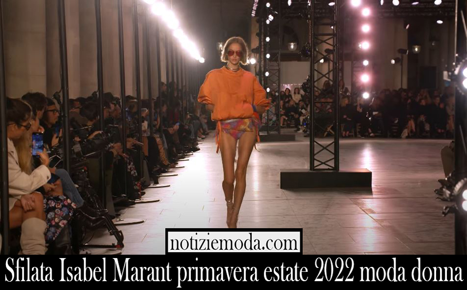 Sfilata Isabel Marant primavera estate 2022 moda donna