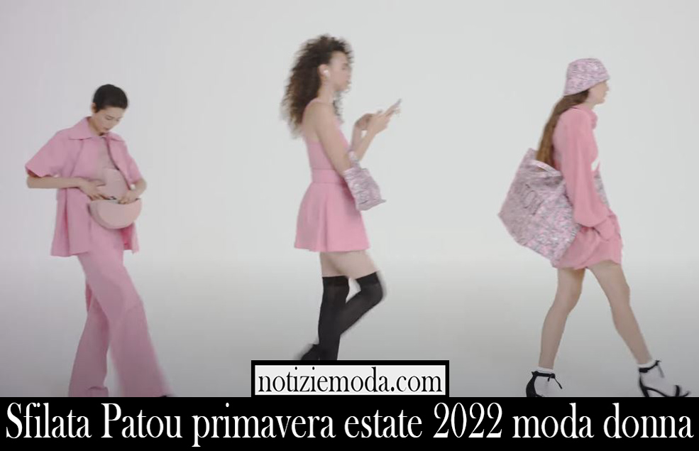 Sfilata Patou primavera estate 2022 moda donna