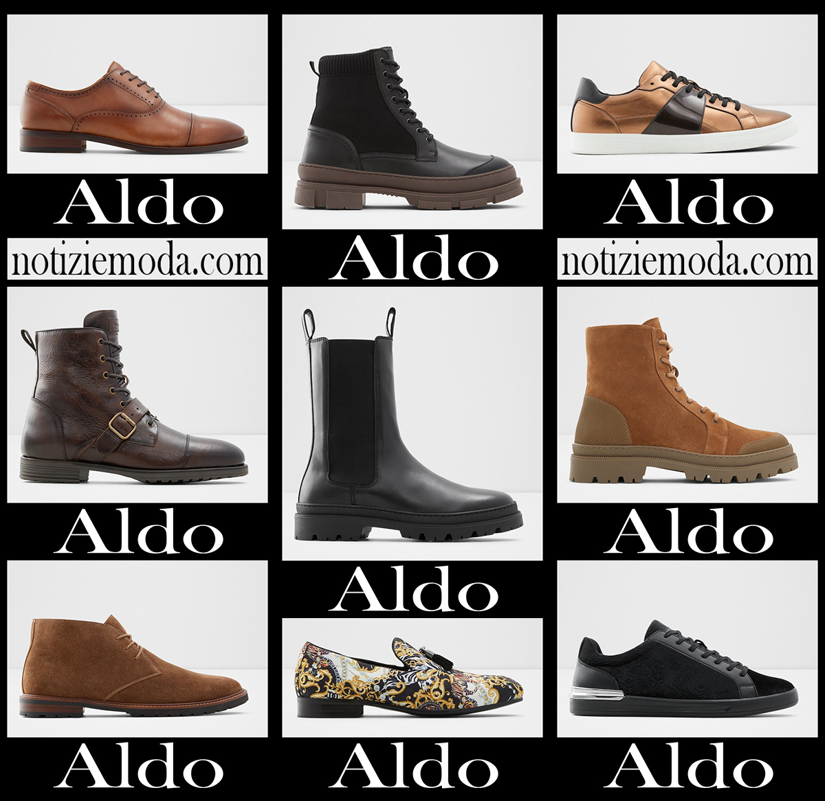 Scarpe Aldo 2022 nuovi arrivi calzature uomo