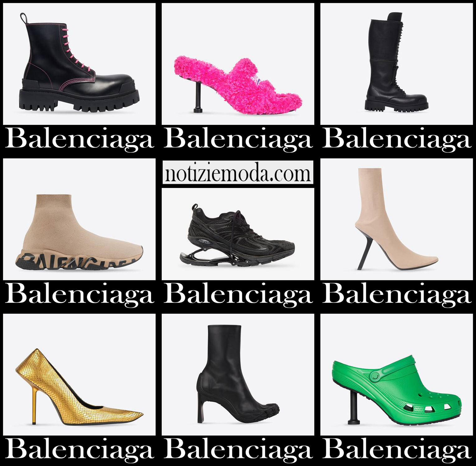 Scarpe Balenciaga 2022 nuovi arrivi calzature donna