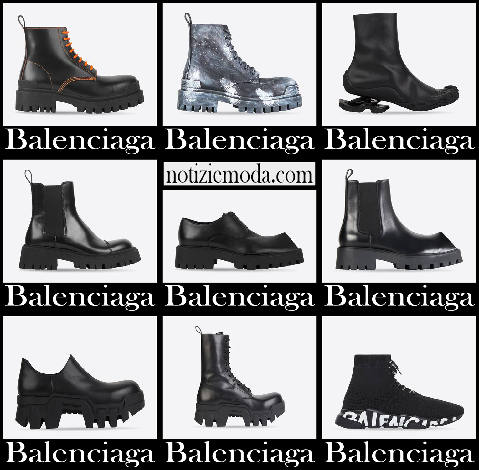 Scarpe Balenciaga 2022 nuovi arrivi calzature uomo