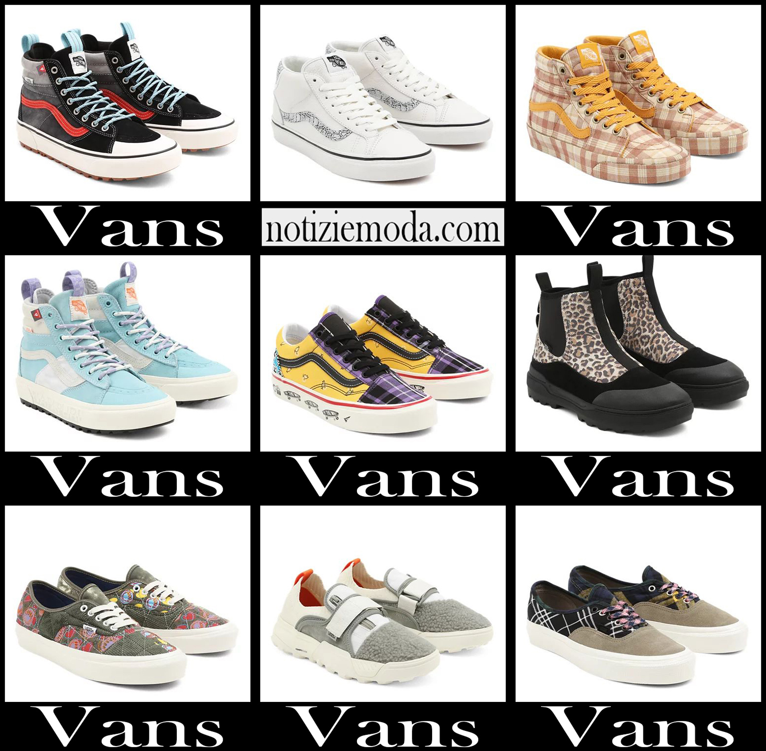 Scarpe Vans 2022 nuovi arrivi sneakers donna