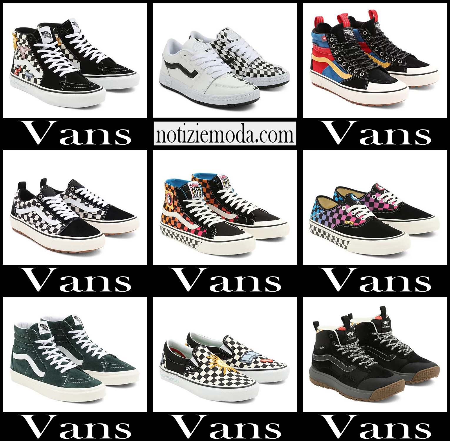 Scarpe Vans 2022 nuovi arrivi sneakers uomo