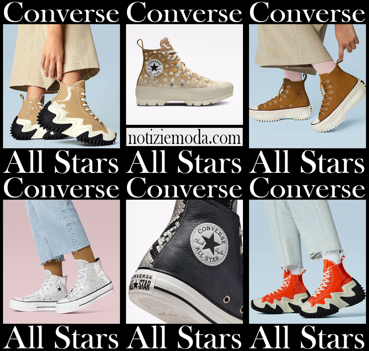 Sneakers Converse 2022 nuovi arrivi All Stars donna