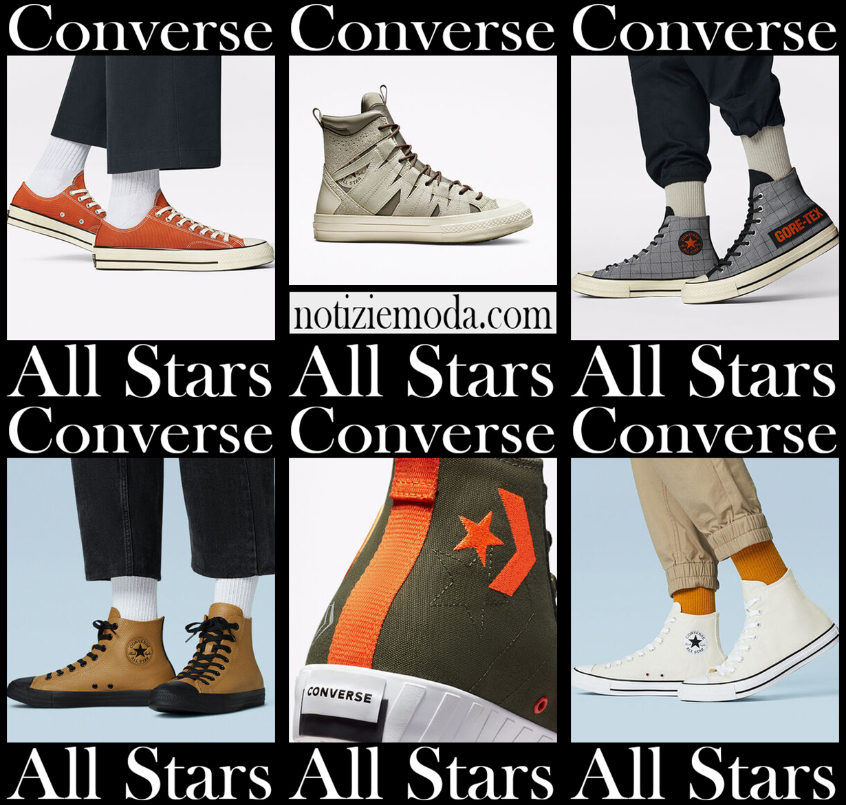 Sneakers Converse 2022 nuovi arrivi All Stars uomo