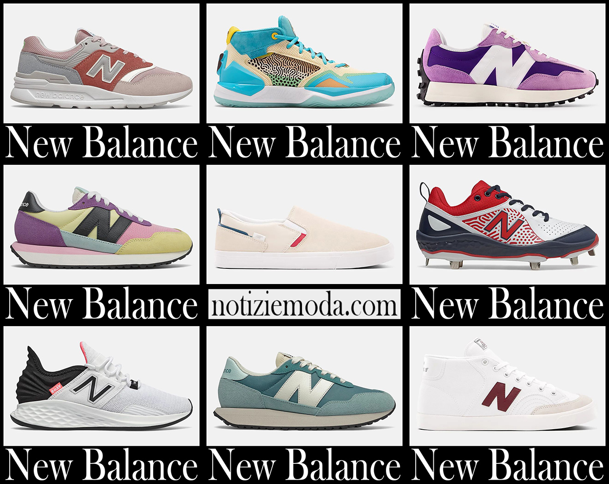 Sneakers New Balance 2022 nuovi arrivi calzature donna
