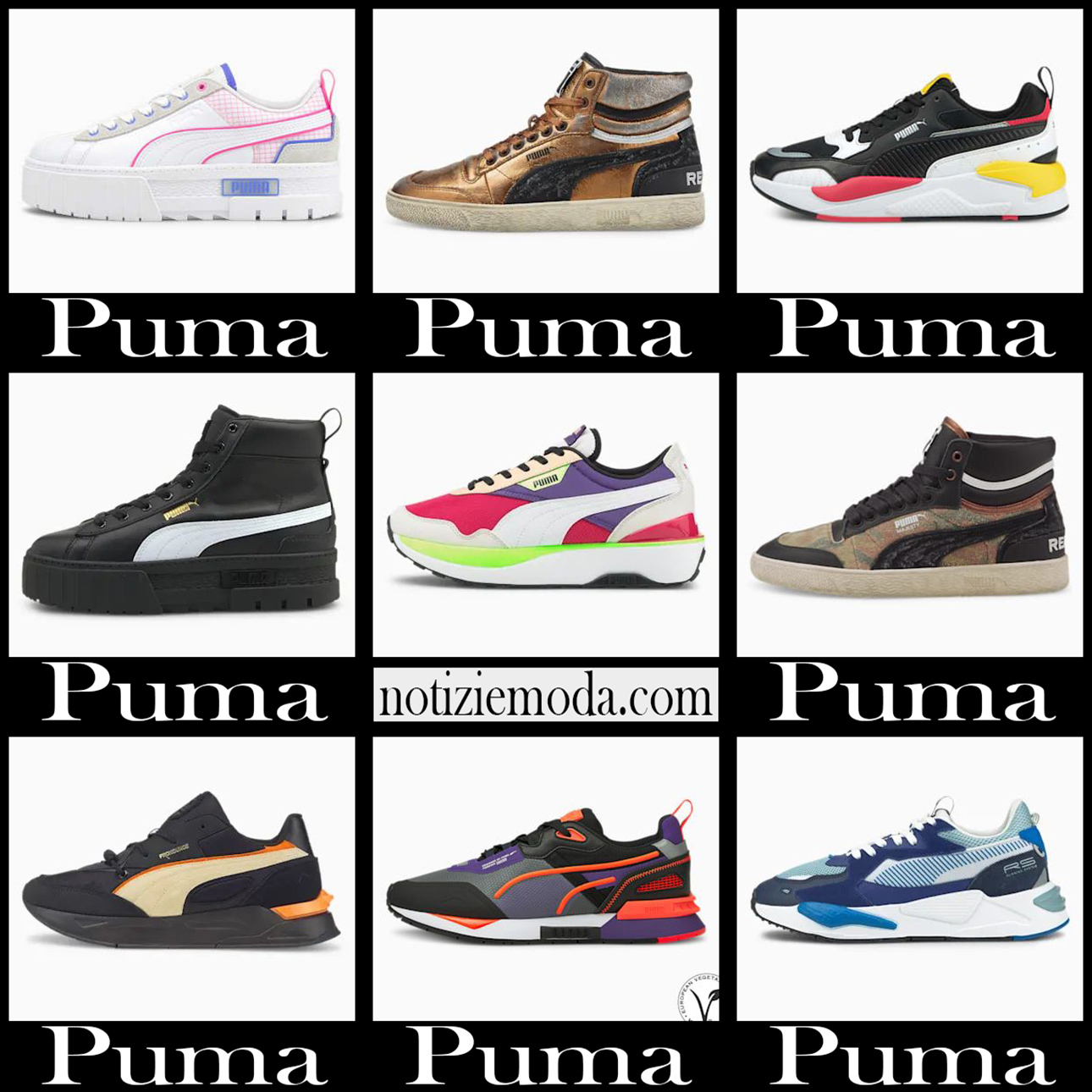 Sneakers Puma 2022 nuovi arrivi calzature donna