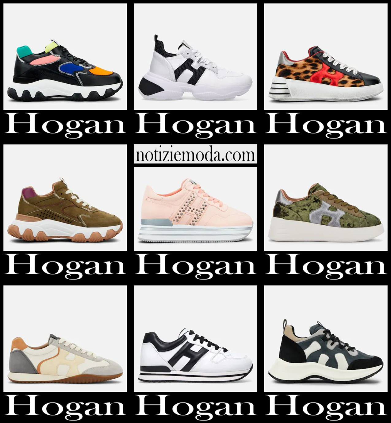 Sneakers Hogan 2022 nuovi arrivi calzature donna