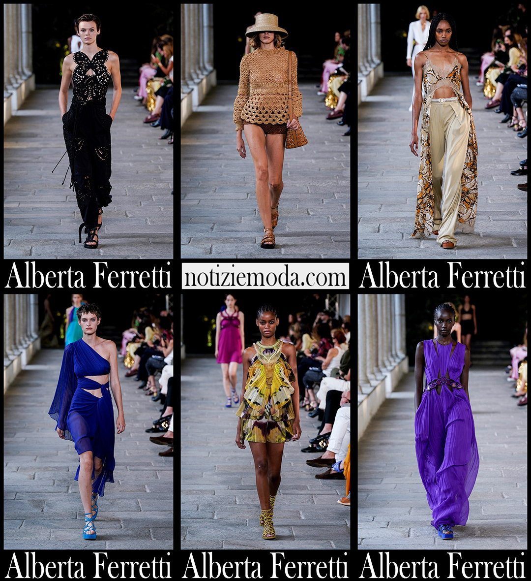 Collezione Alberta Ferretti primavera estate 2022 donna