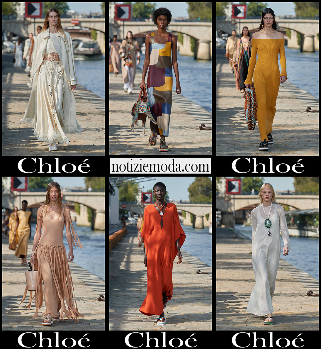 Collezione Chloe primavera estate 2022 moda donna