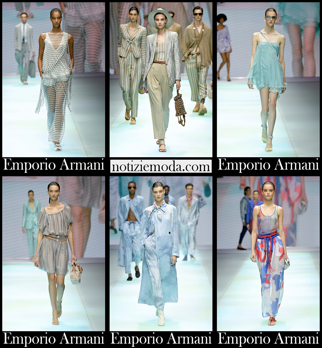 Collezione Emporio Armani primavera estate 2022 donna