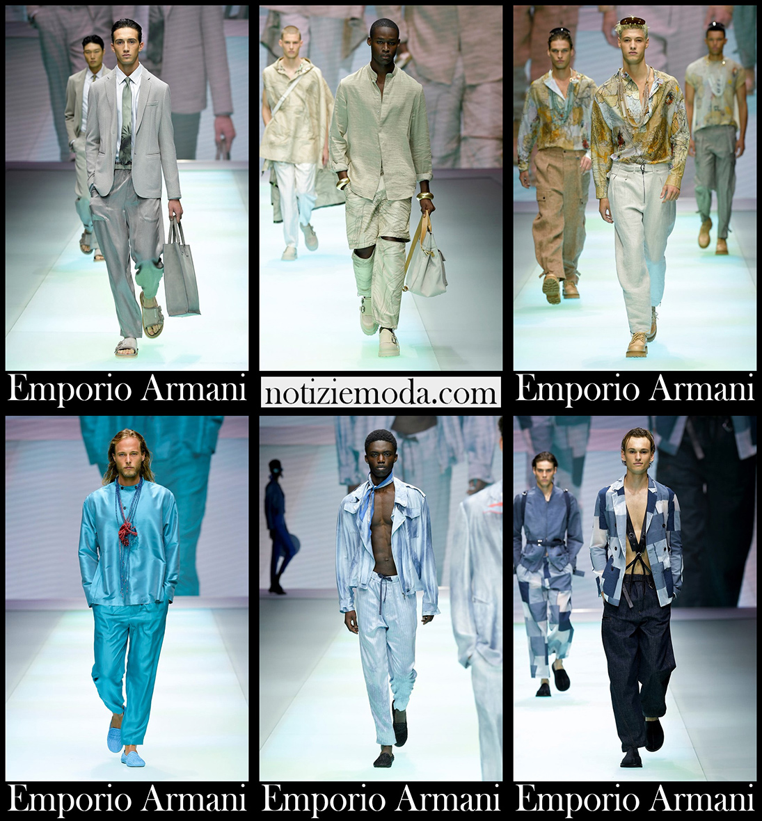 Collezione Emporio Armani primavera estate 2022 uomo