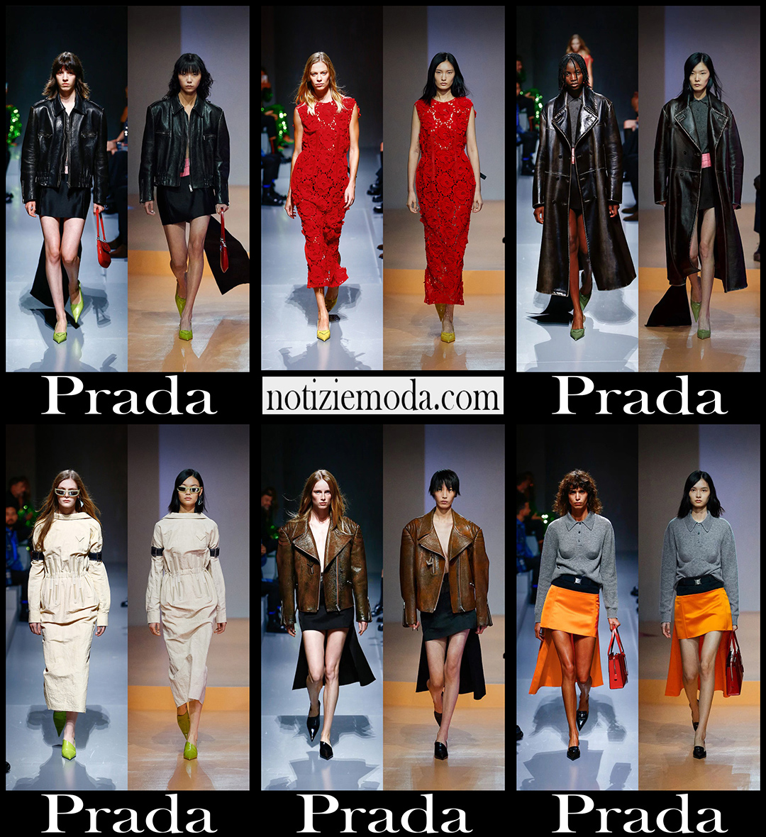 Collezione Prada primavera estate 2022 moda donna