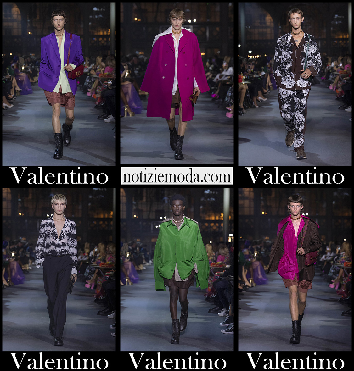 Collezione Valentino primavera estate 2022 uomo