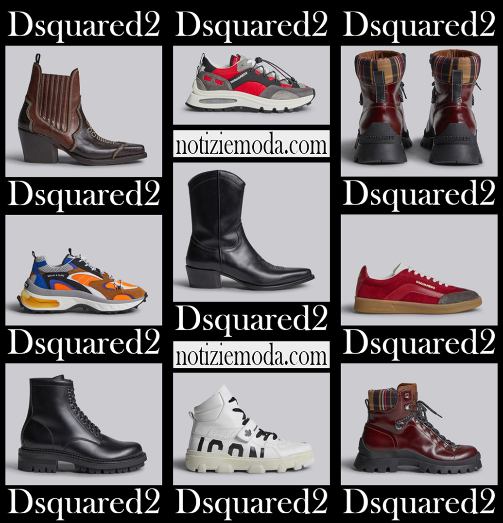 Scarpe Dsquared2 2022 nuovi arrivi calzature uomo