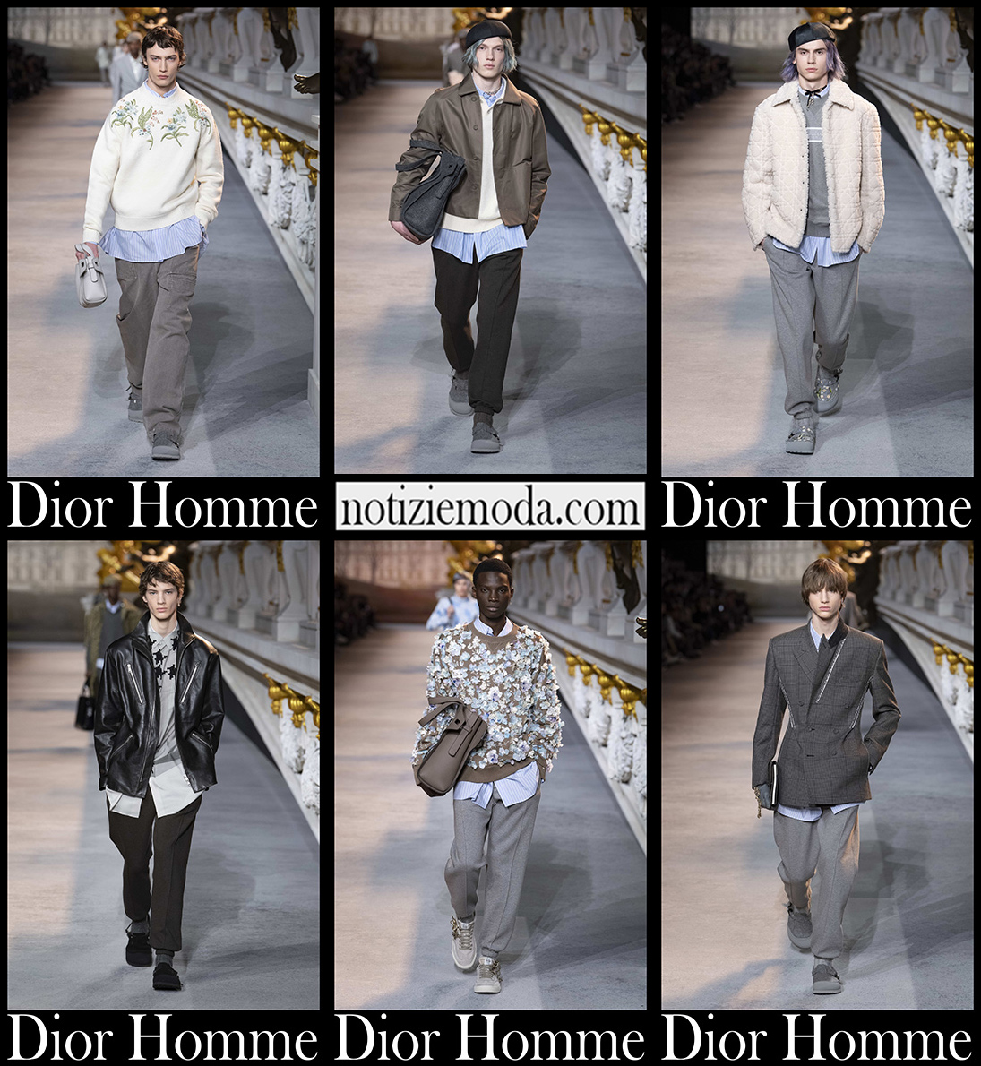 Collezione Dior Homme autunno inverno 2022 2023