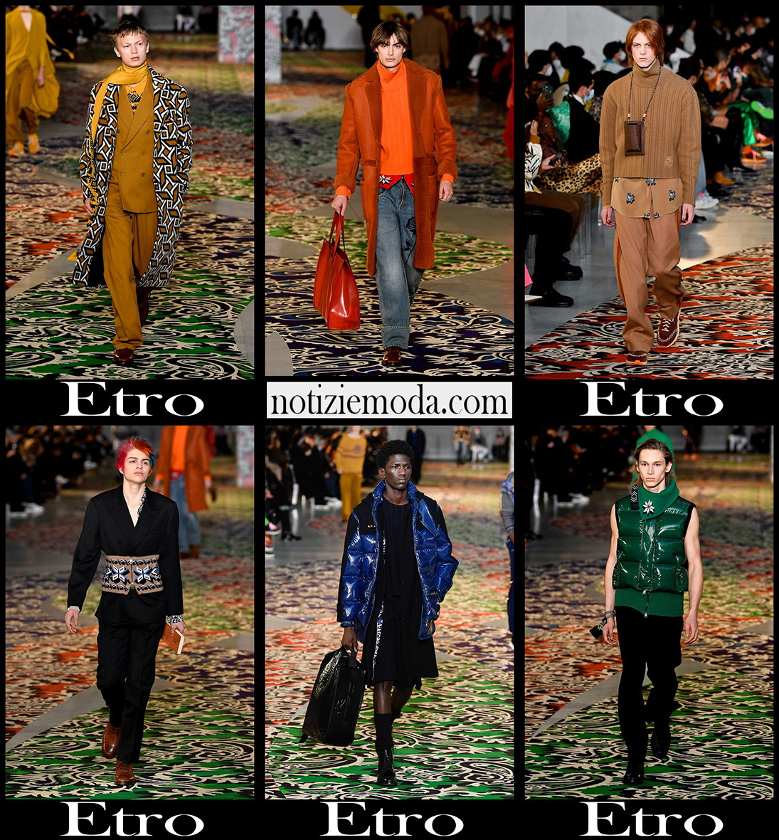 Collezione Etro autunno inverno 2022 2023 uomo