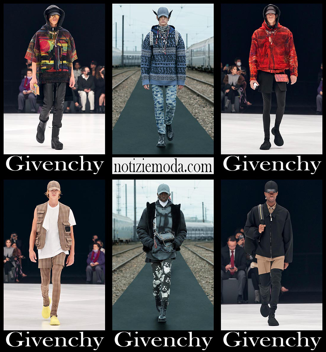 Collezione Givenchy primavera estate 2022 moda uomo