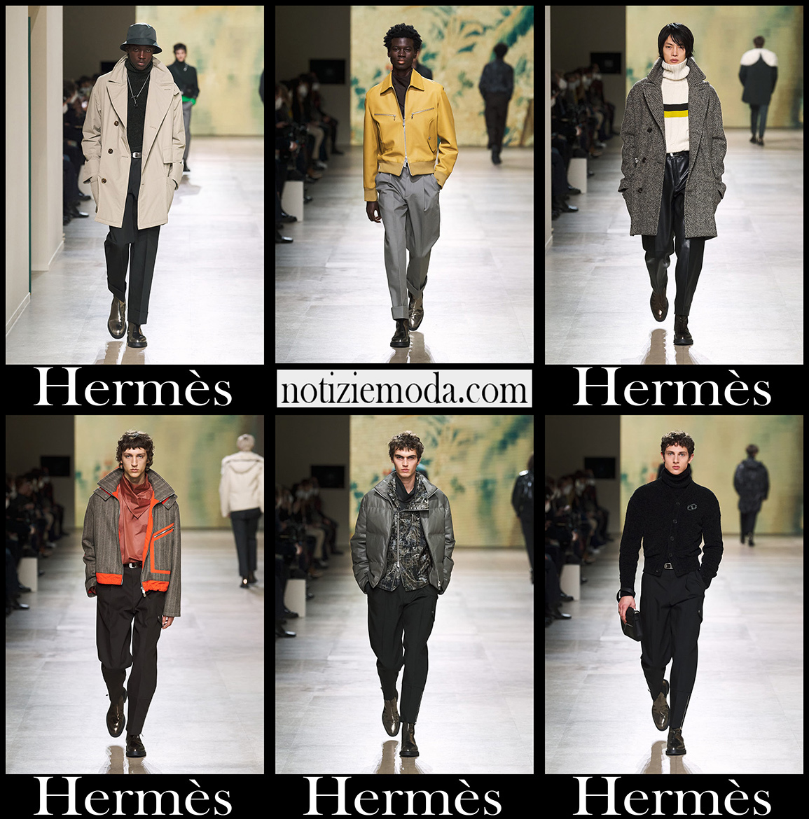 Collezione Hermes autunno inverno 2022 2023 uomo