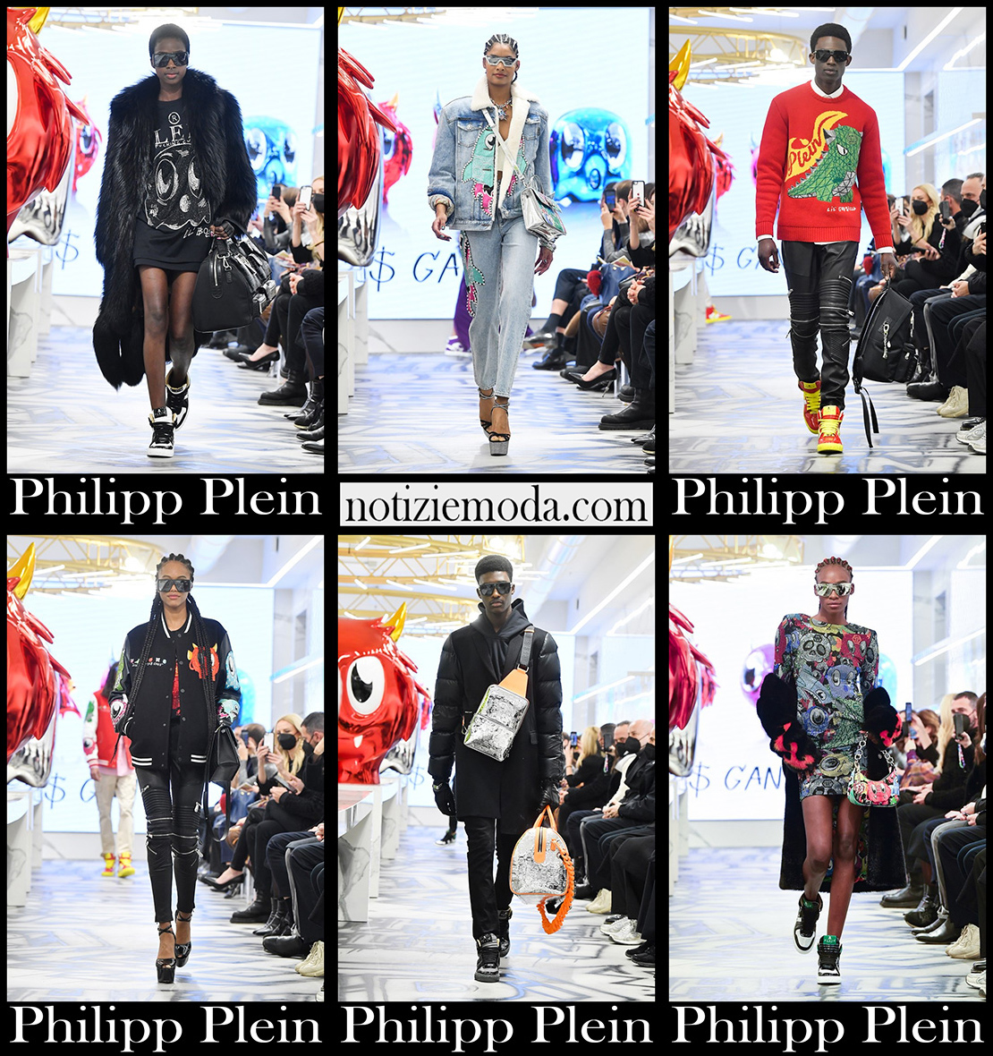 Collezione Philipp Plein autunno inverno 2022 2023