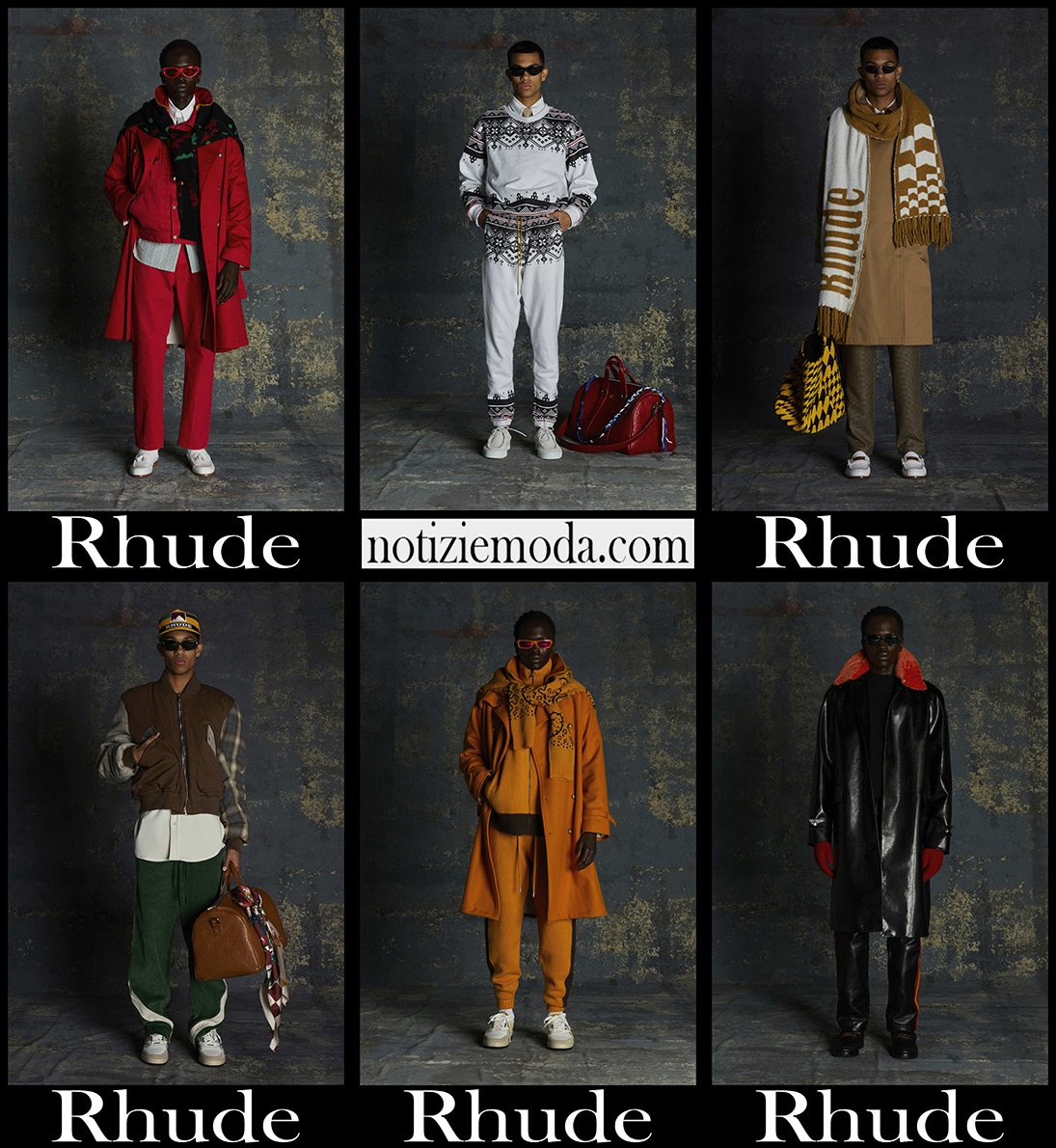 Collezione Rhude autunno inverno 2022 2023 uomo