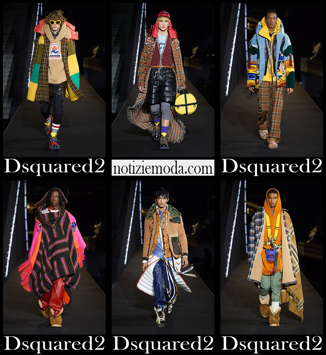 Dsquared2 autunno inverno 2022 2023 moda uomo