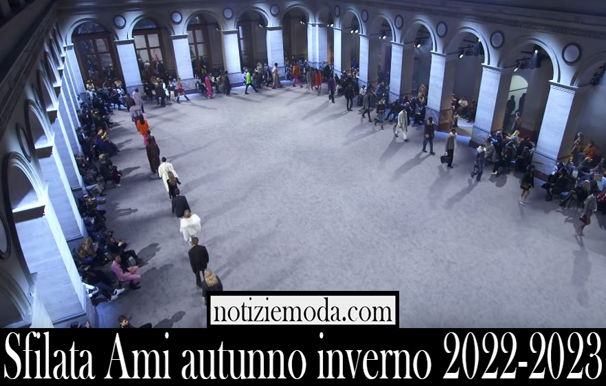 Sfilata Ami autunno inverno 2022 2023