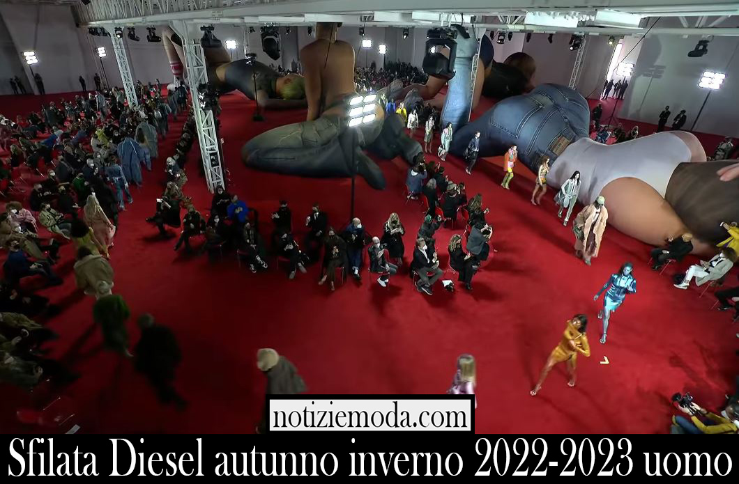 Sfilata Diesel autunno inverno 2022 2023 uomo