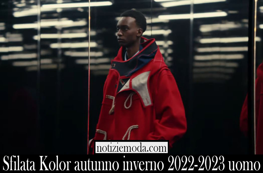 Sfilata Kolor autunno inverno 2022 2023 uomo