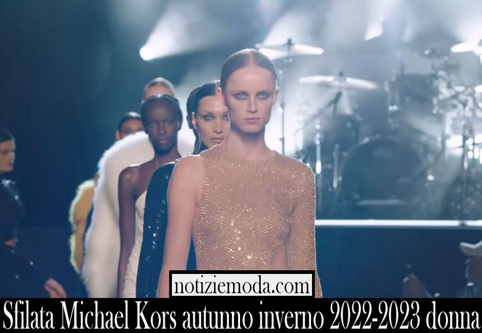 Sfilata Michael Kors autunno inverno 2022 2023 donna